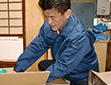 片付け作業